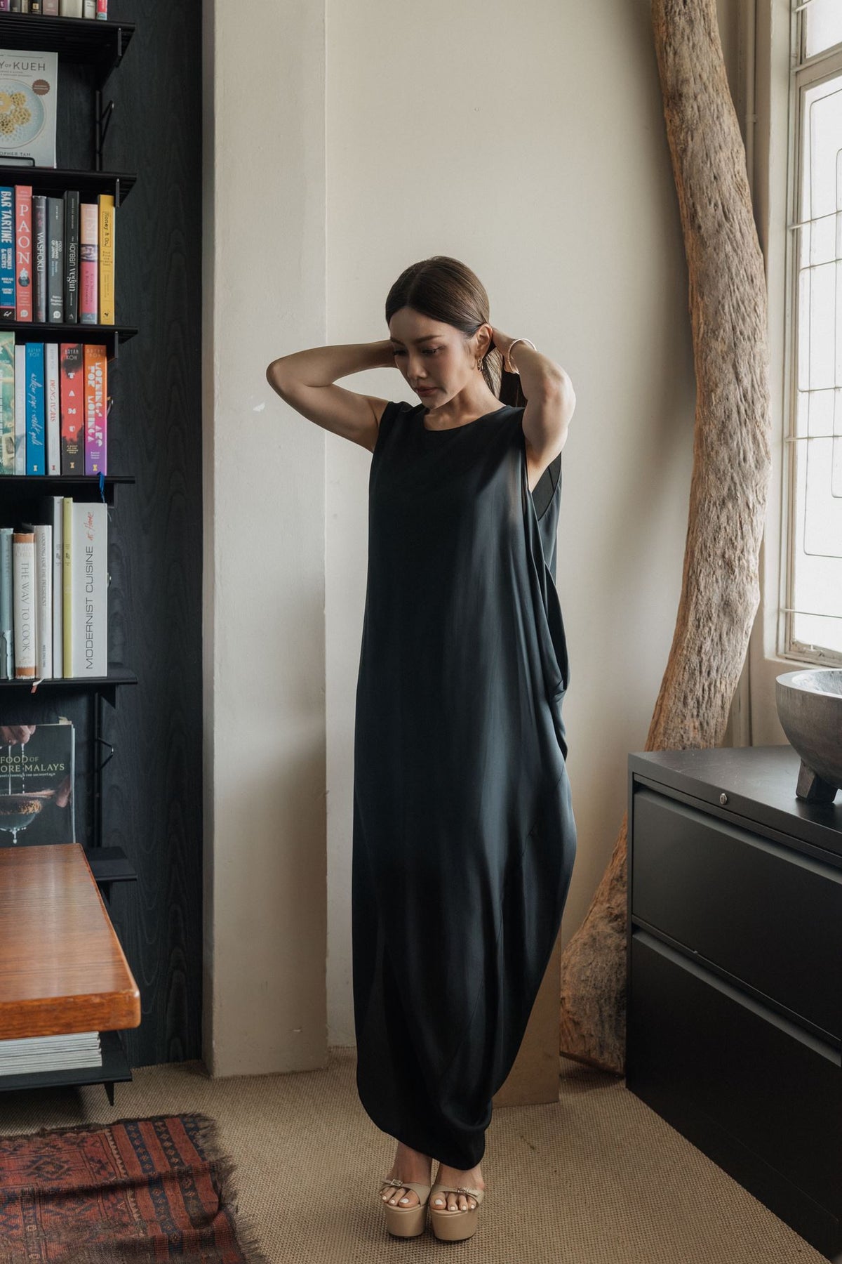 Nocturne Maxi Silk Dress