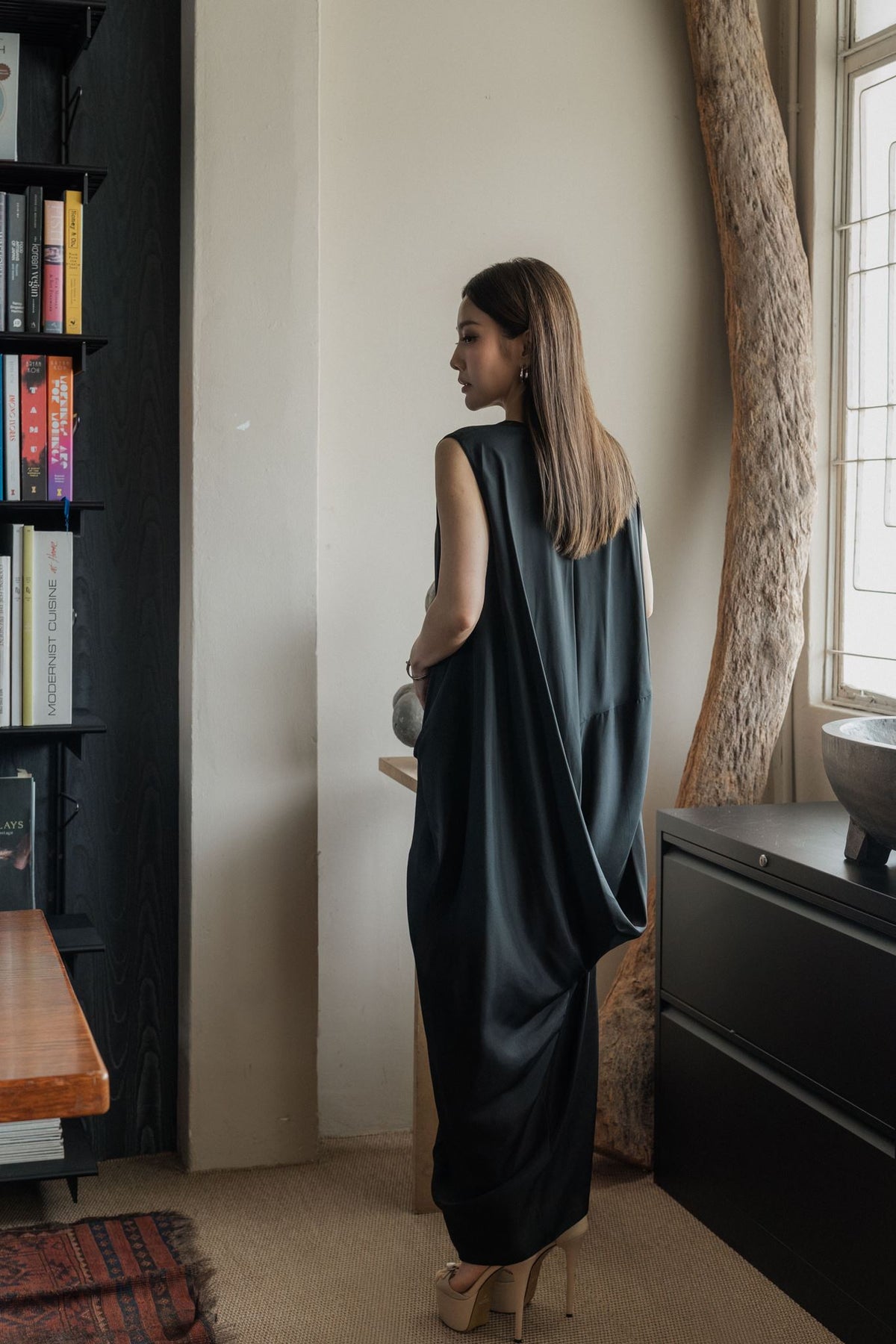 Nocturne Maxi Silk Dress