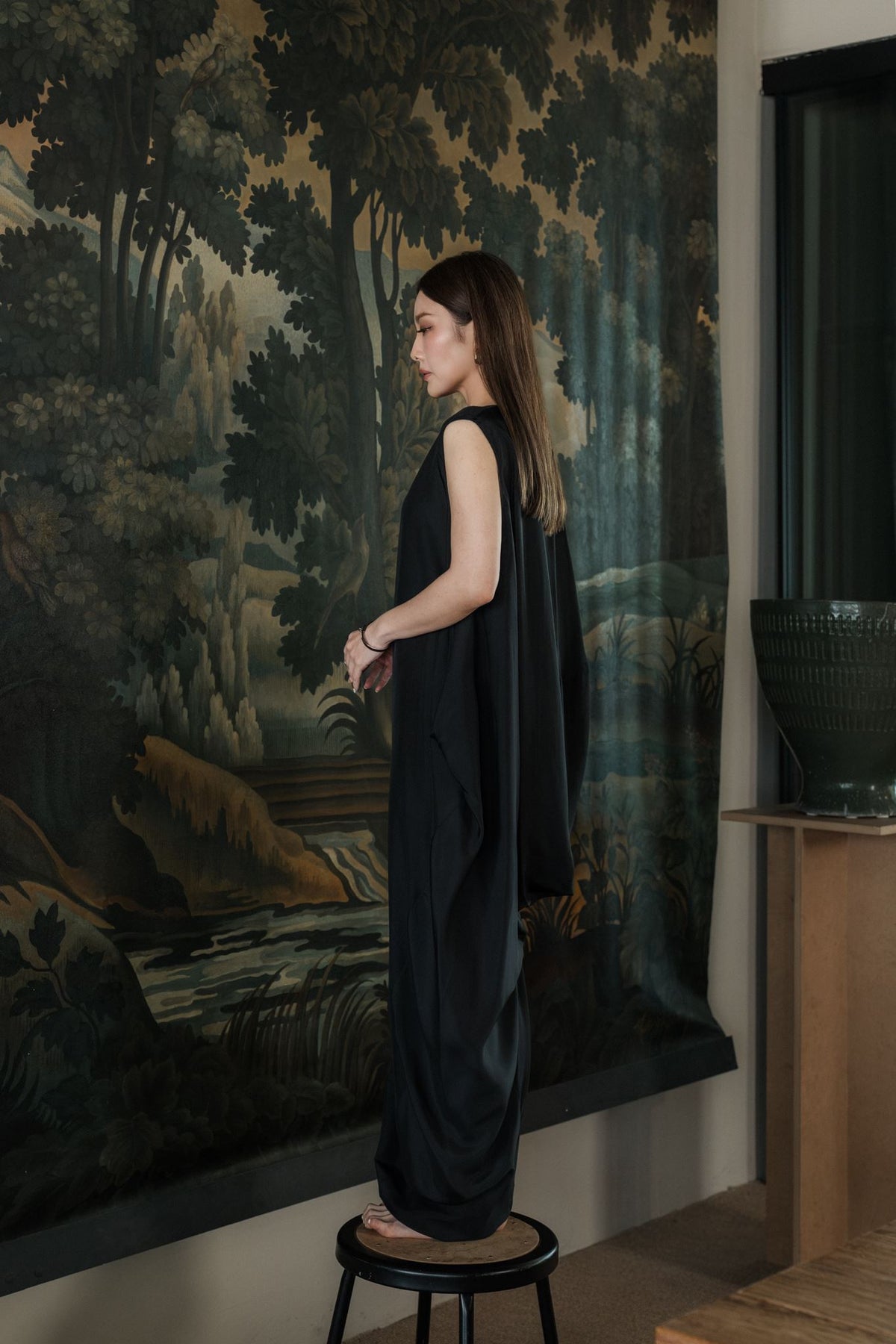 Nocturne Maxi Silk Dress
