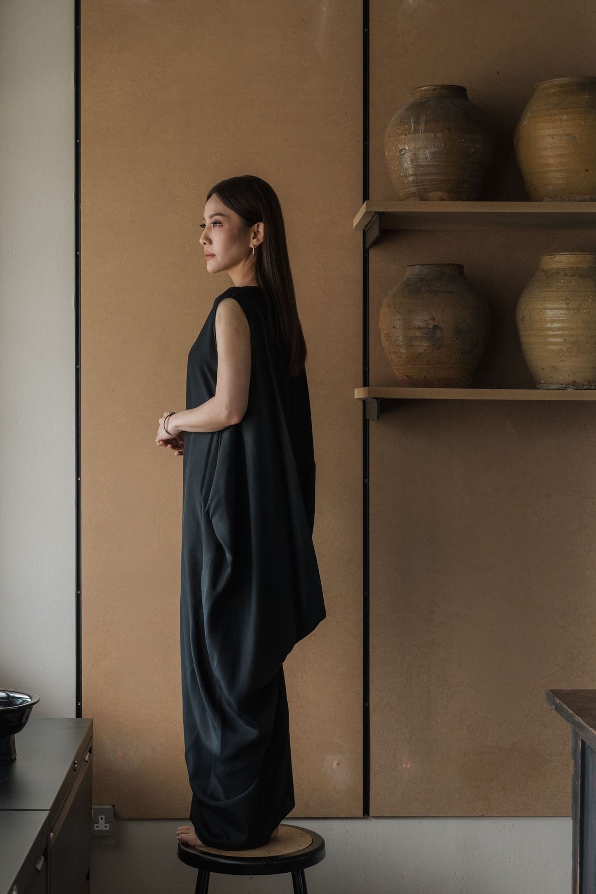 Nocturne Maxi Silk Dress