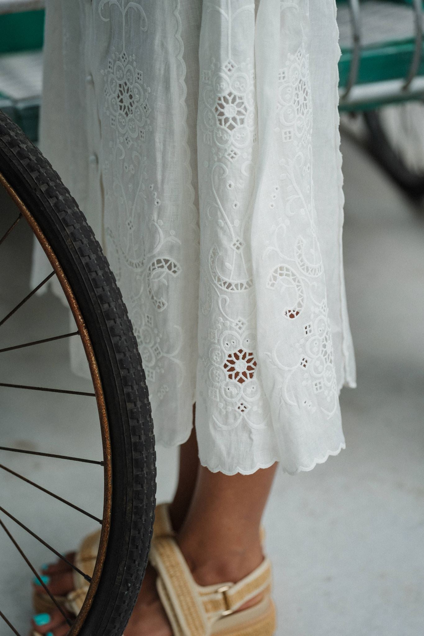 Tanglin Embroidered Skirt