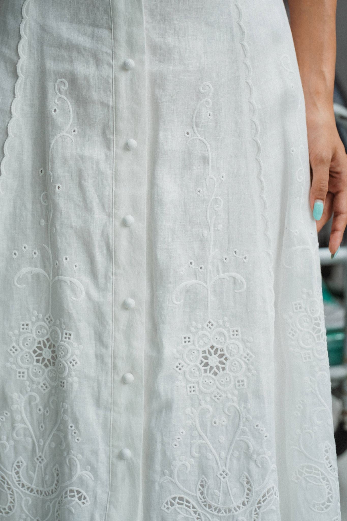 Tanglin Embroidered Skirt