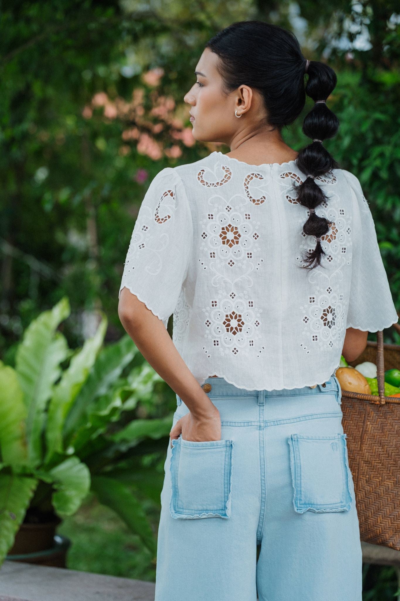 Tanglin Embroidered Blouse