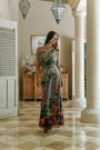 Sorrento Asymmetrical Dress - Mystic Jungle