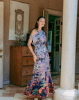 Sorrento Asymmetrical Dress - Mystic Jungle