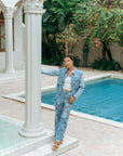 Savannah Embroidered Denim Jacket (BACKORDER)