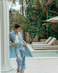 Savannah Embroidered Denim Jacket (BACKORDER)