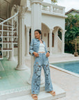 Savannah Embroidered Denim Jacket (BACKORDER)