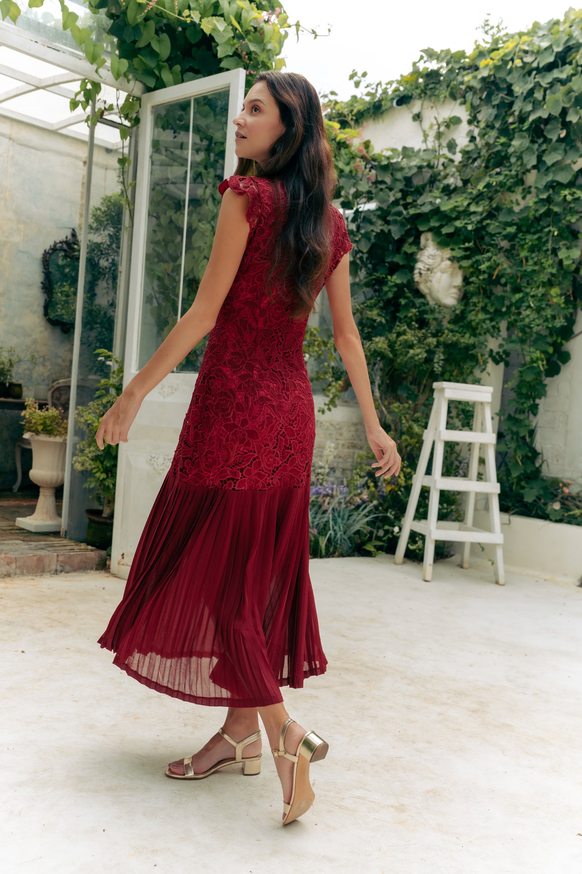 Brigette Lace Cheongsam