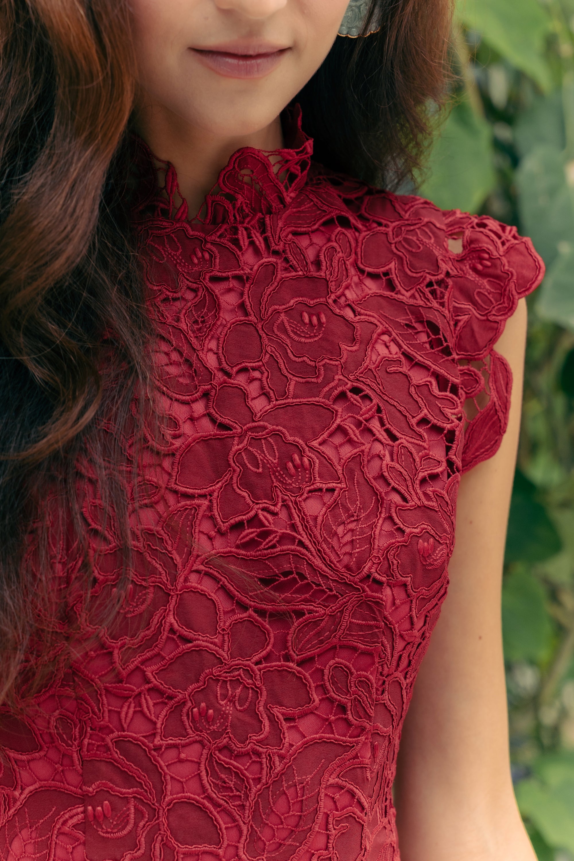 Brigette Lace Cheongsam