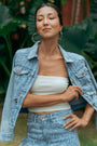 Savannah Embroidered Denim Jacket (BACKORDER)