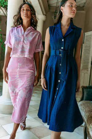 Arissa Denim Shirt Dress (BACKORDER)