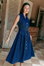 Arissa Denim Shirt Dress