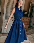 Arissa Denim Shirt Dress