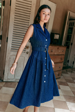 Arissa Denim Shirt Dress (BACKORDER)