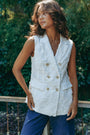 Harlow Embroidered Vest