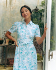 Scenic Obi Shirt Dress