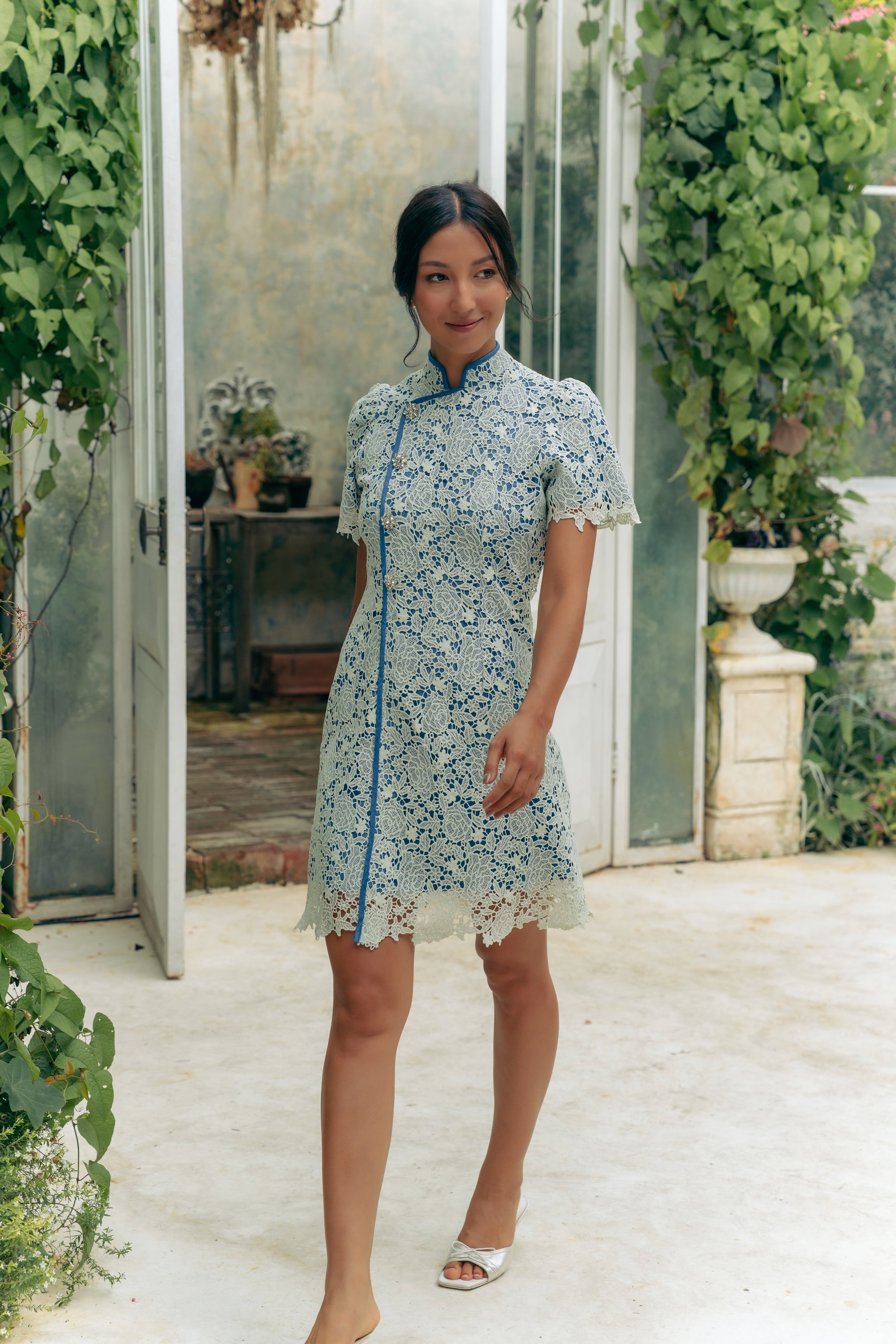 Aimee Lace Cheongsam