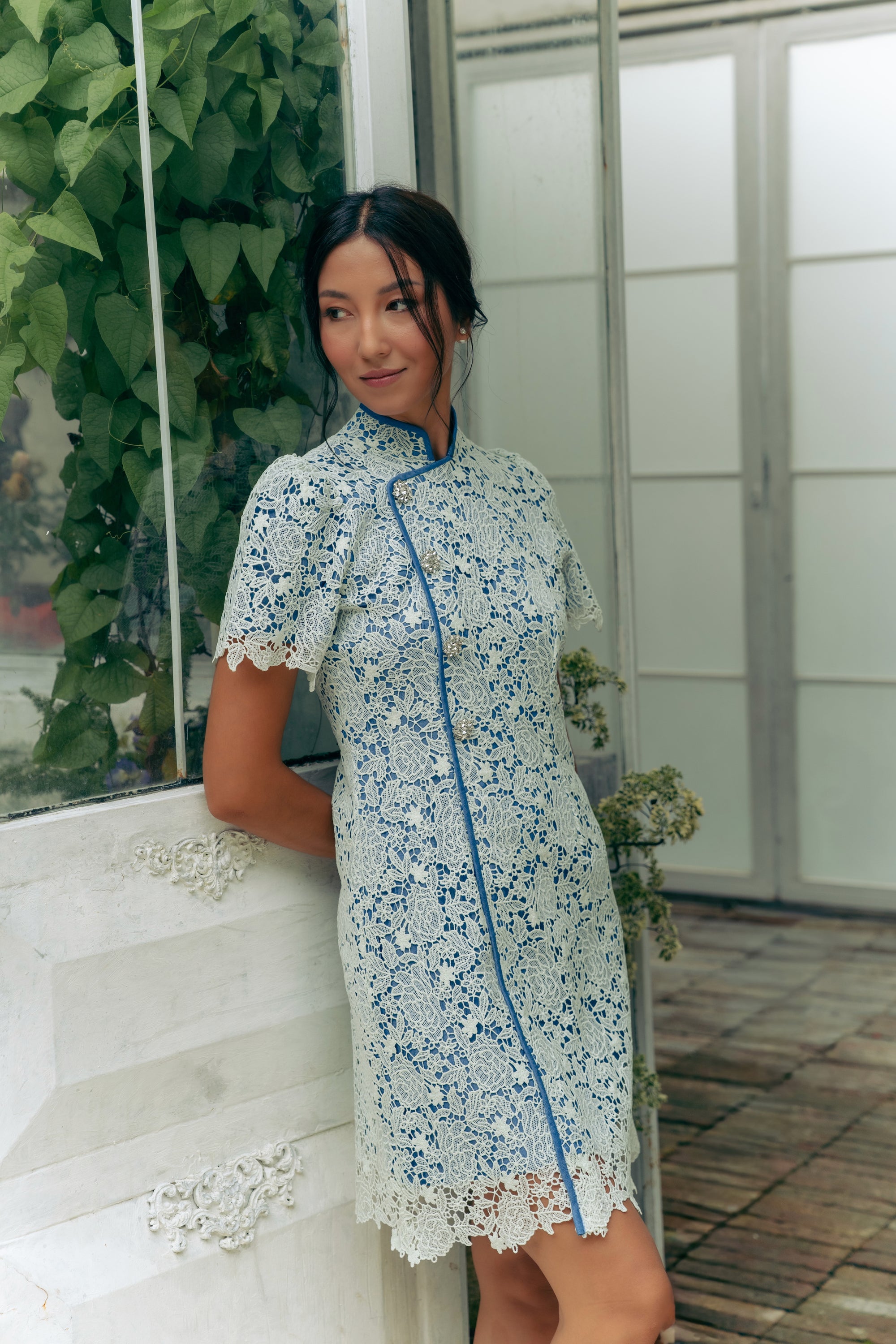 Aimee Lace Cheongsam