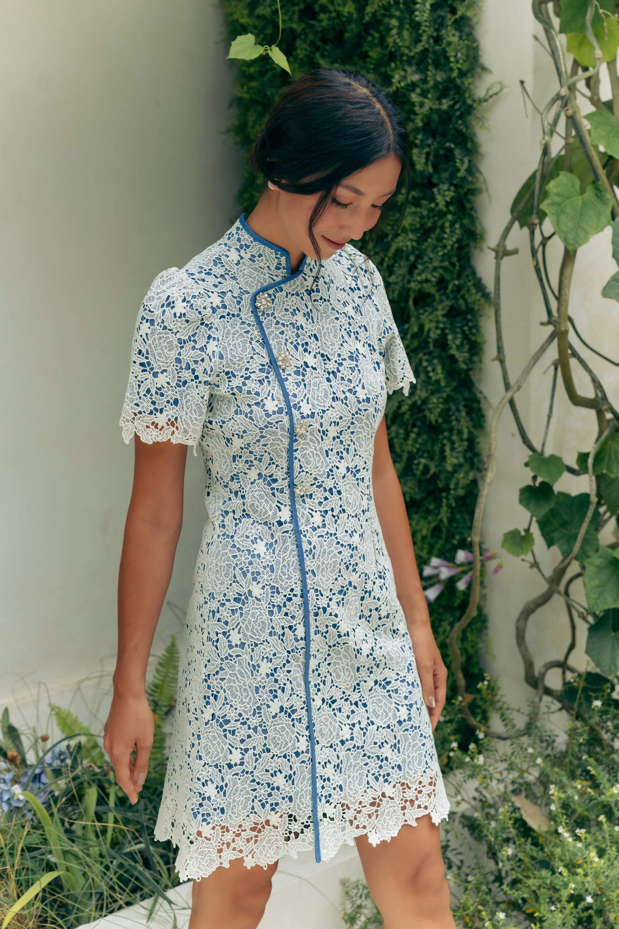 Aimee Lace Cheongsam