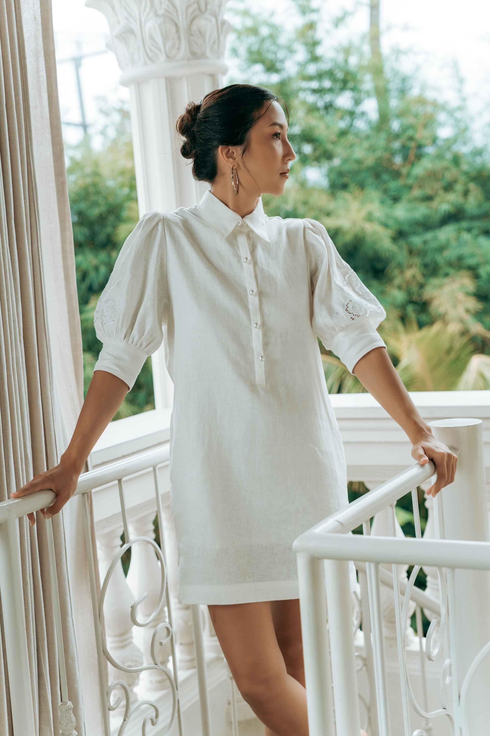 TMP x MarchMay Linen Shirt Dress