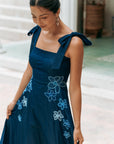 TMP x MarchMay Denim Beaded Dress