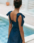 TMP x MarchMay Denim Beaded Dress