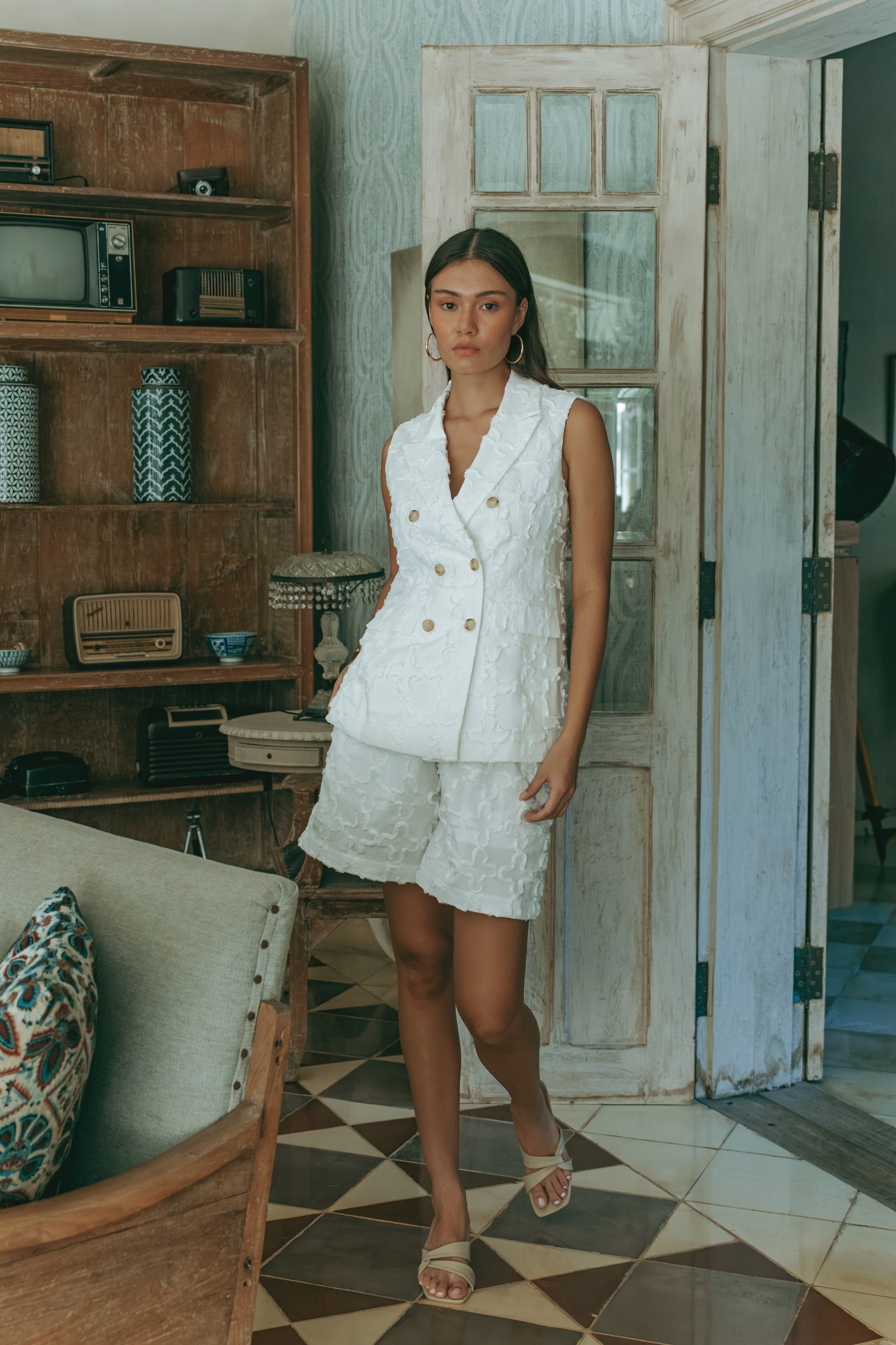 Harlow Embroidered Shorts