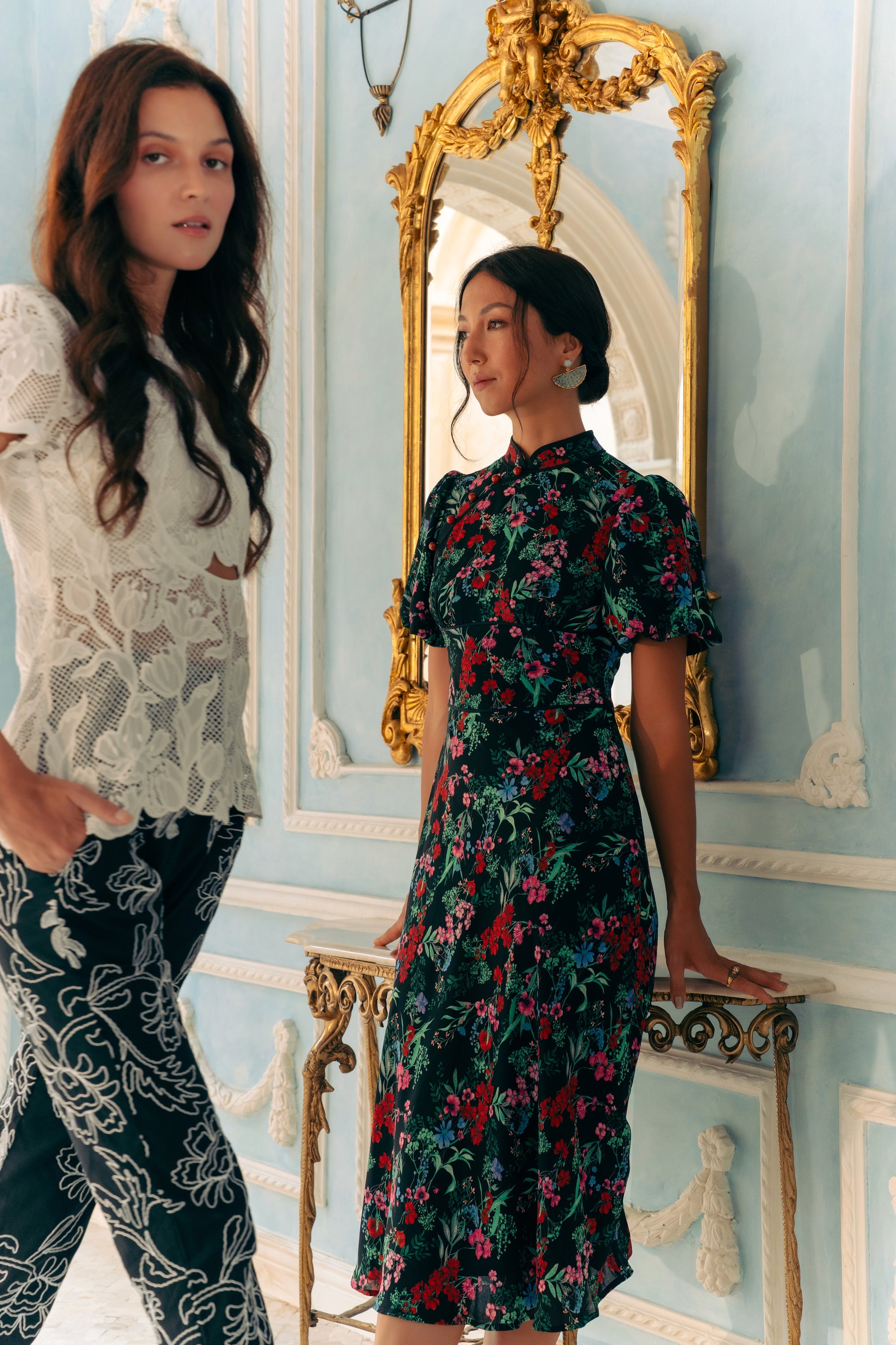 Samara Lace Cut-Out Top (Pre-order)