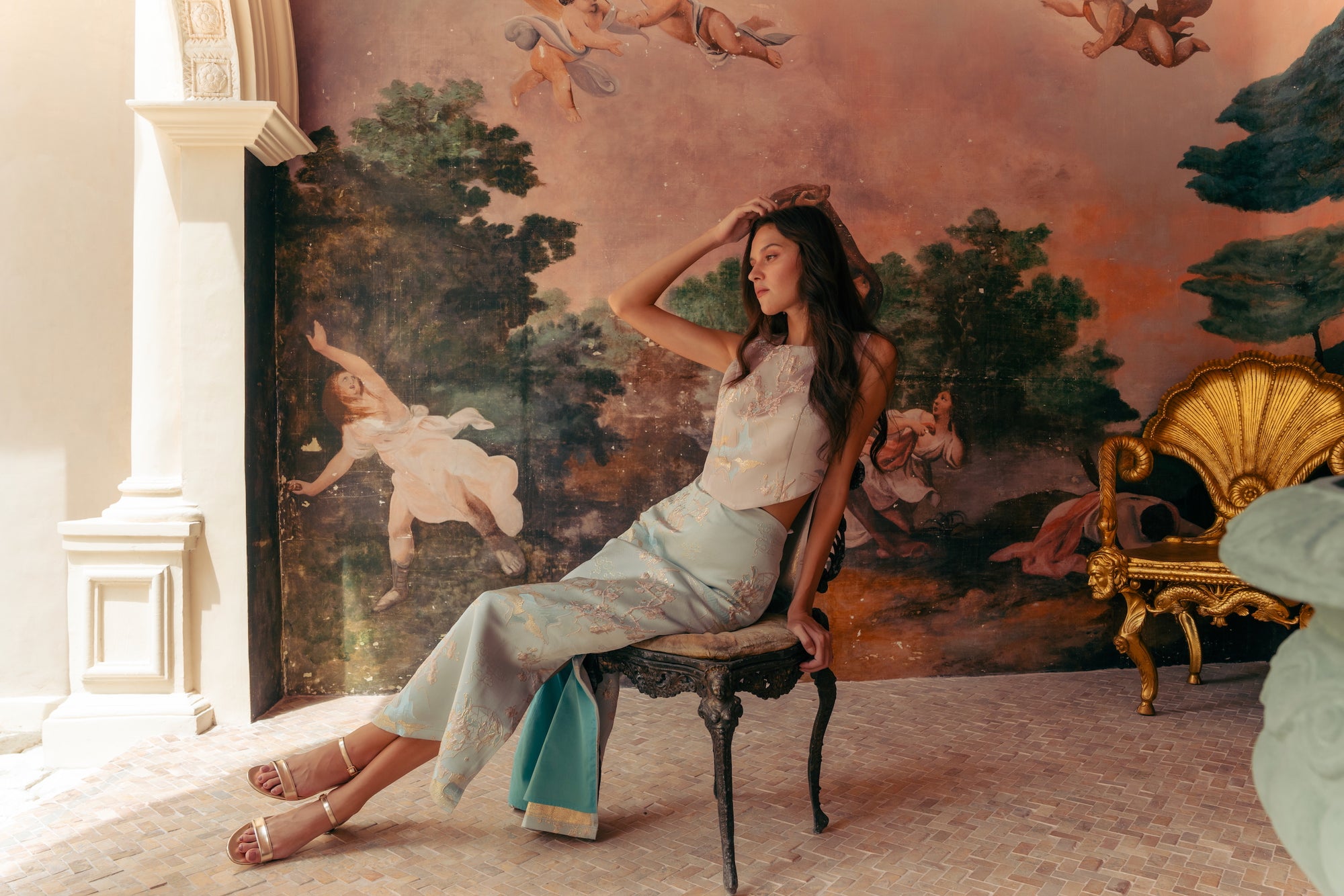 Chinoiserie Brocade Set (Pre-Order)