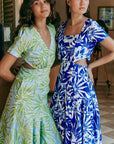 Areca Cut-Out Dress - Palms