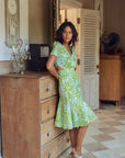Areca Cut-Out Dress - Palms