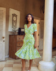 Areca Cut-Out Dress - Palms