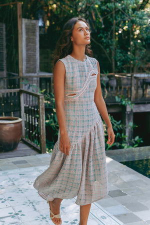 Brittany Tweed Dress