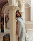 Aurora Jacquard Cheongsam