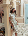 Aurora Jacquard Cheongsam