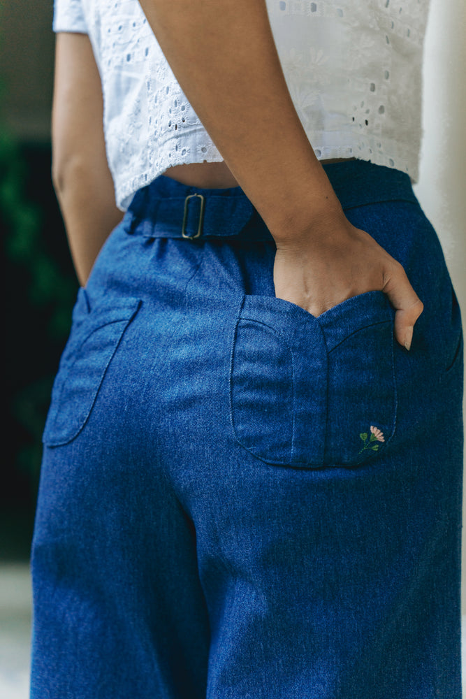 Poppy Denim Pants (BACKORDER)