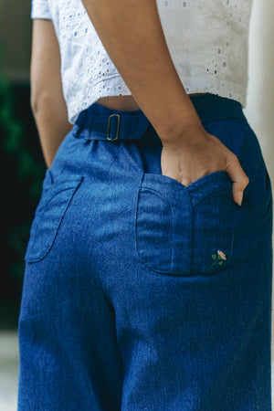Poppy Denim Pants (BACKORDER)