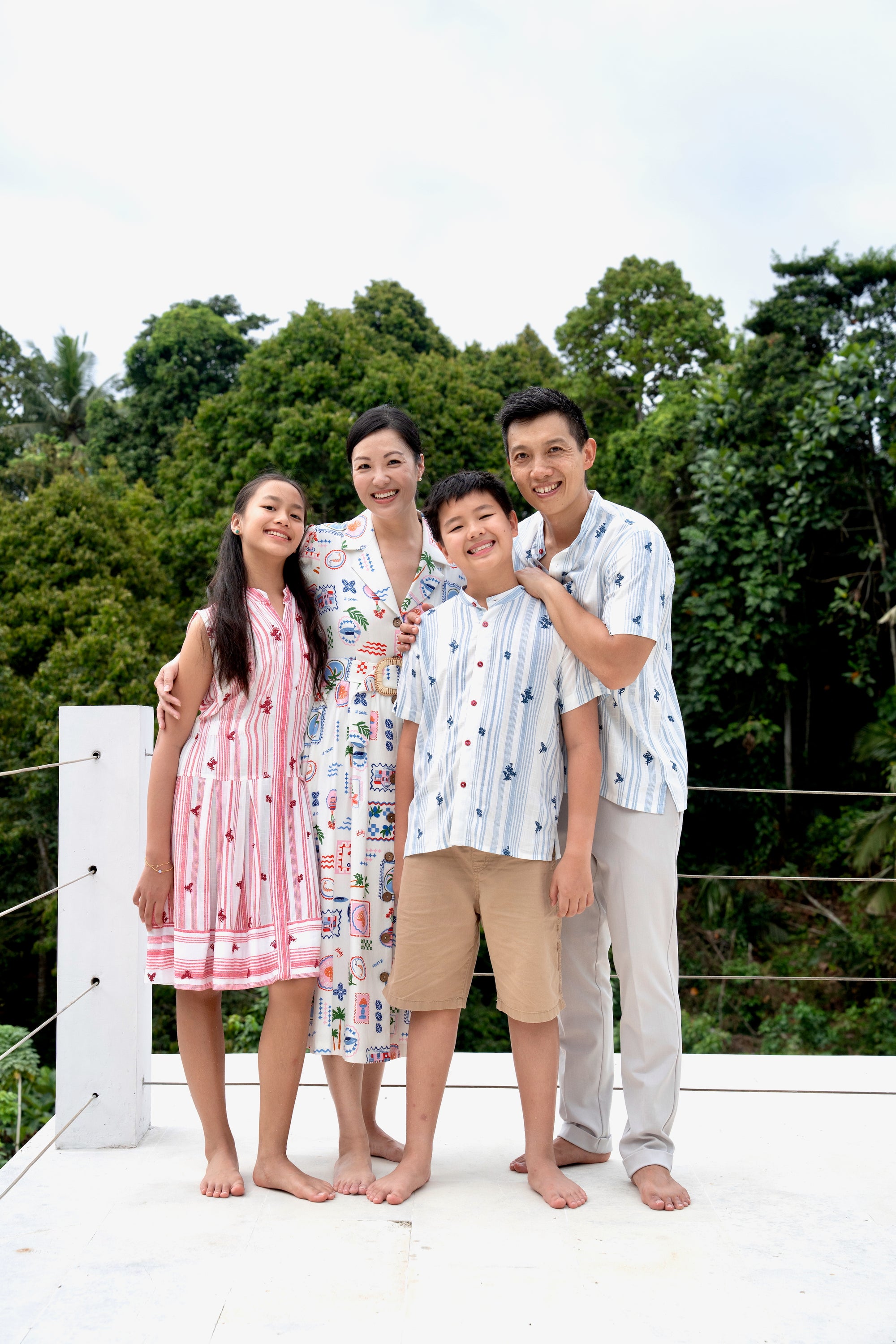 Belted Shirt Dress - Soleil / Memento