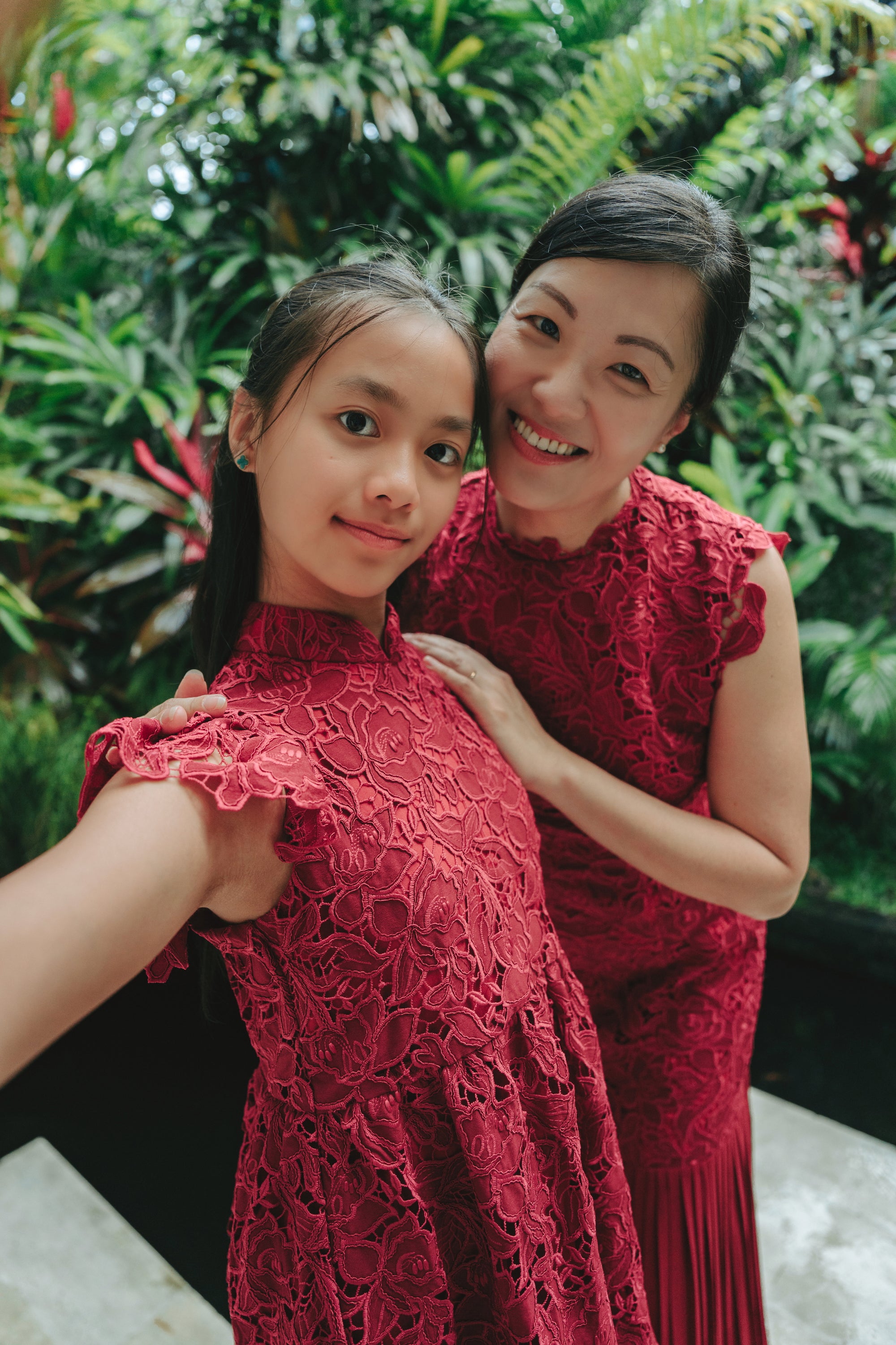 Lil' Brigette Cheongsam - Red