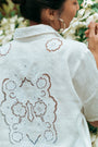 TMP x MarchMay Linen Shirt - White (BACKORDER)