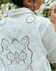 TMP x MarchMay Linen Shirt - White (BACKORDER)