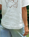 TMP x MarchMay Linen Shirt - White (BACKORDER)