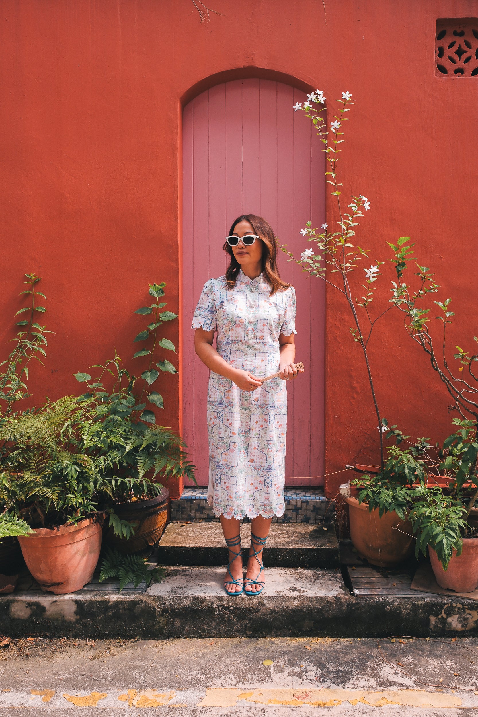 SG60 Limited Edition Kueh Kueh Garden Cheongsam