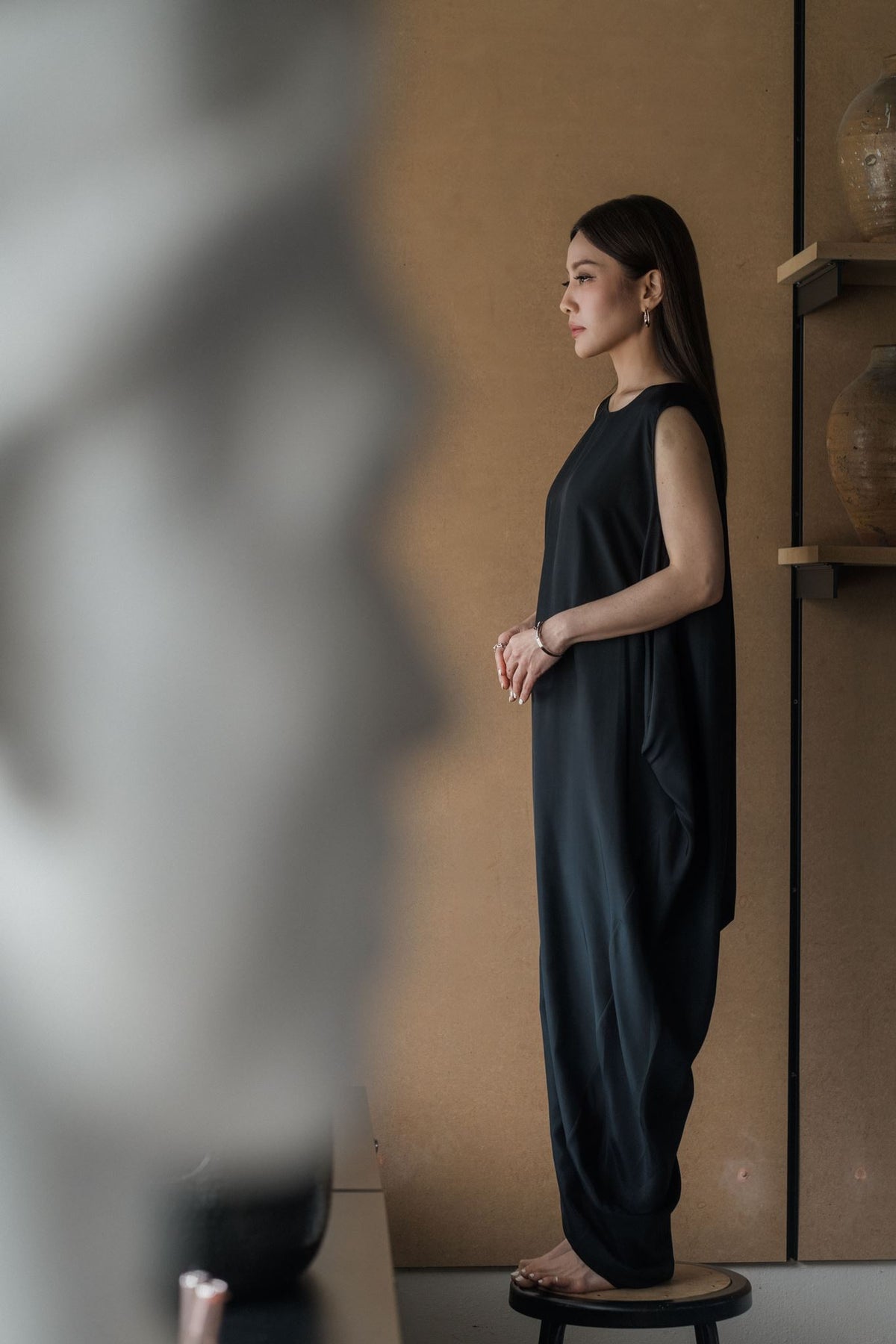 Nocturne Maxi Silk Dress