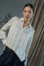 Kin Embossed Silk Shirt