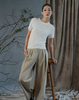 Kaze Khaki Pants- Olive/ Beige