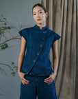 Sora Denim Shorts Set