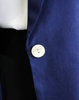 Nola Tailored Blazer - Blush Pink / White / Navy