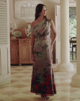Sorrento Asymmetrical Dress - Mystic Jungle